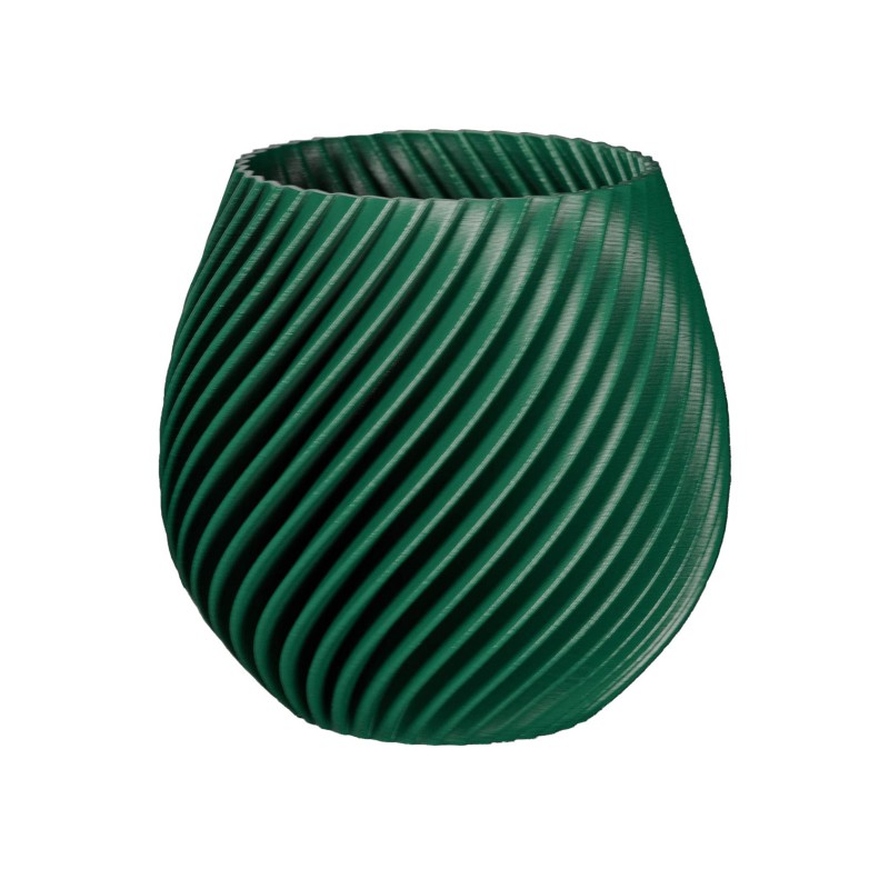 Pot de fleurs résistant aux U.V  - Couleurs: Vert Foncé - Volume: 6L