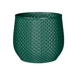pot de fleur vert foncé pour plantes d'intérieur