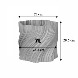 Cache-pot design déstructuré collection Oniris