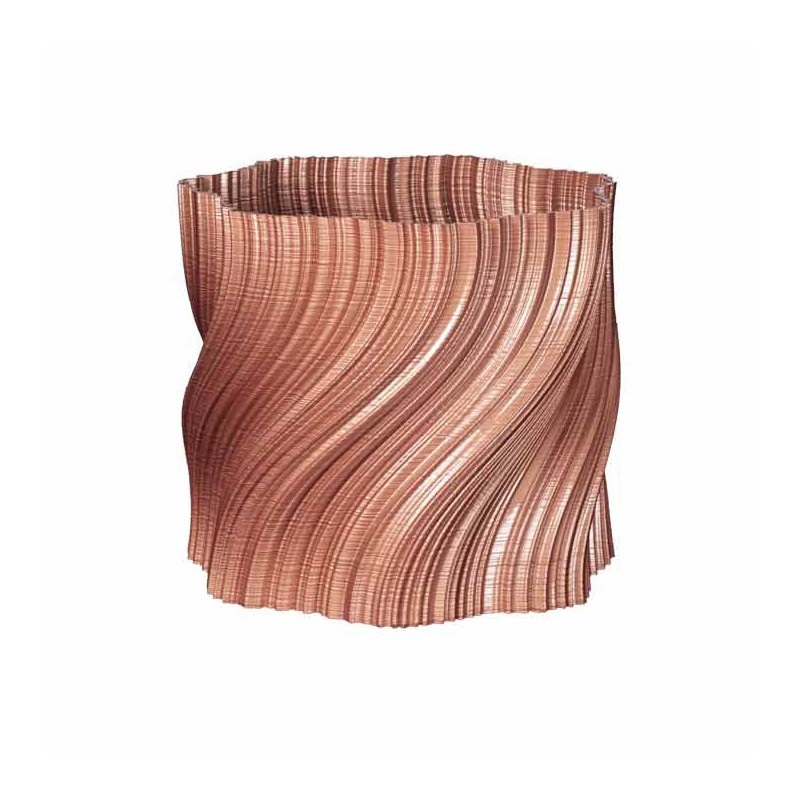 Cache-pot design déstructuré collection Oniris  - Volume: 7L - Couleurs: Cuivre