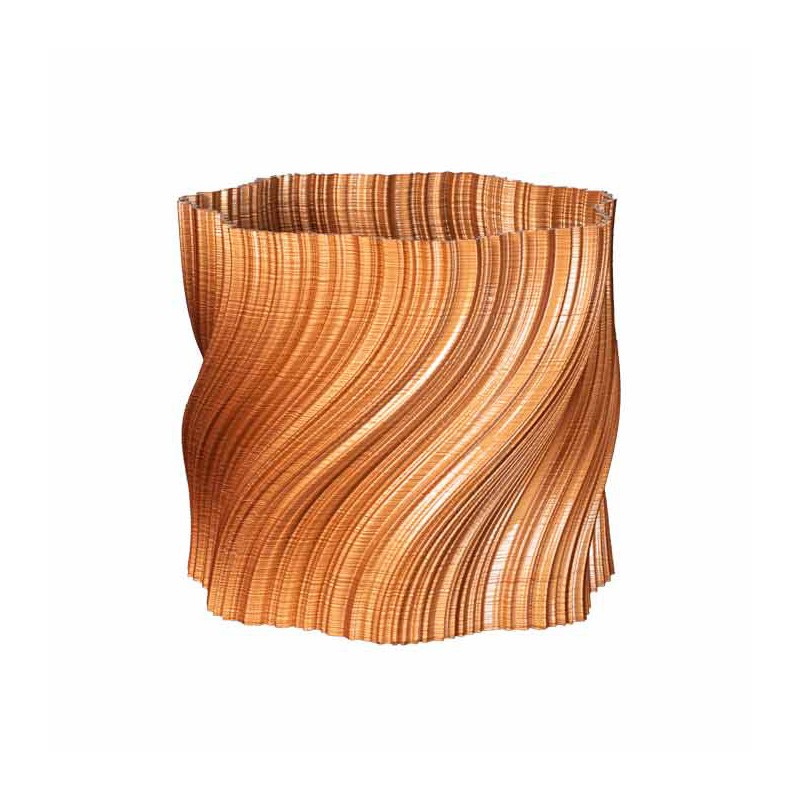 Cache-pot design déstructuré - Petite et grande tailles  - Volume: 7L - Couleurs: Bronze