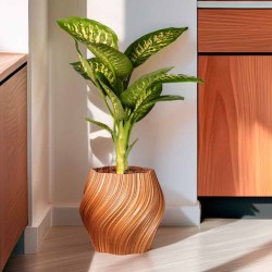 Pot de fleur coloré design Oniris - Intérieur et extérieur