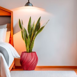 Pot de fleur coloré design Oniris - Intérieur et extérieur