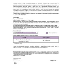 Engrais bio fraisiers et fruits rouges - granulés 1.5kg