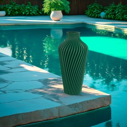 Grand vase design Spirilus Made in France