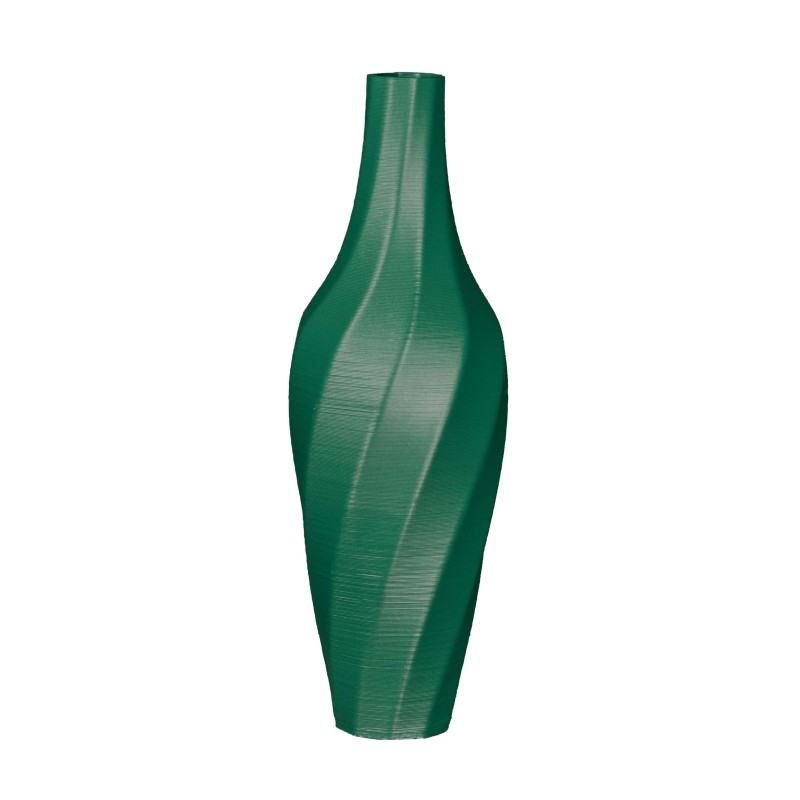 Vase amphore design Aérium  - Couleurs: Vert Foncé - Volume: 2L