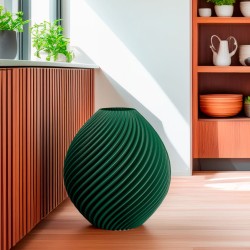 Vase rond design Spirilus