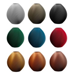 Vase rond design Spirilus