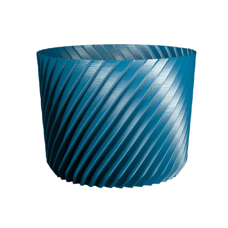 Cache-pot pour plantes intérieur-extérieur  - Couleurs: Bleu paon - Volume: 17L