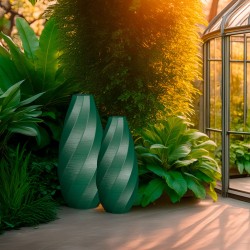 Grand vase design intérieur-extérieur Aérium