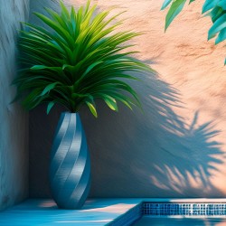 Grand vase design intérieur-extérieur Aérium