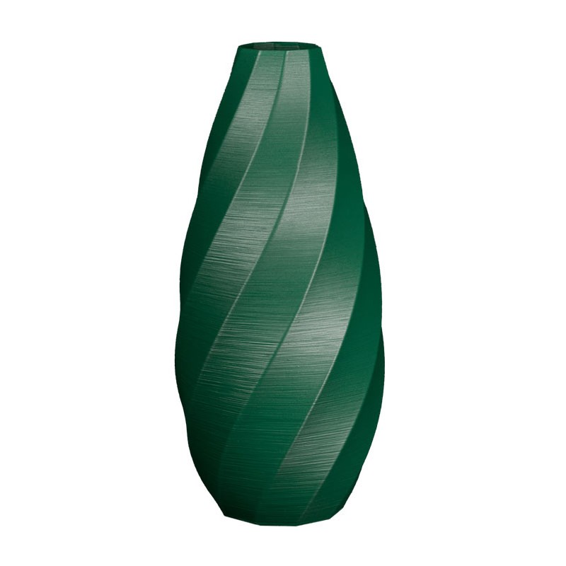 Grand vase design intérieur-extérieur Aérium  - Couleurs: Vert Foncé - Volume: 5L
