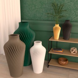 Grand vase design Spirilus Made in France