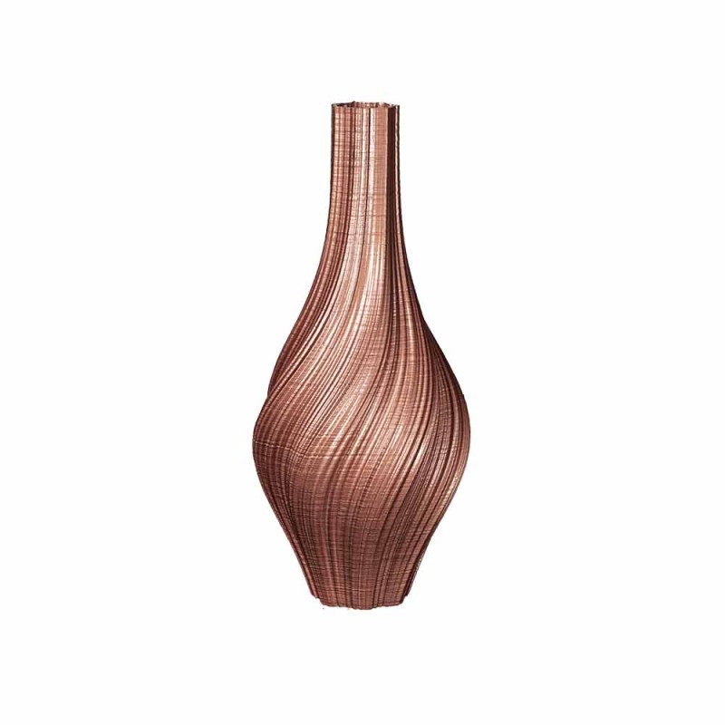 Vase design forme amphore Oniris - Choix de coloris  - Volume: 3L - Couleurs: Cuivre