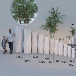 Vase haut et droit Oniris - Grand choix de dimensions