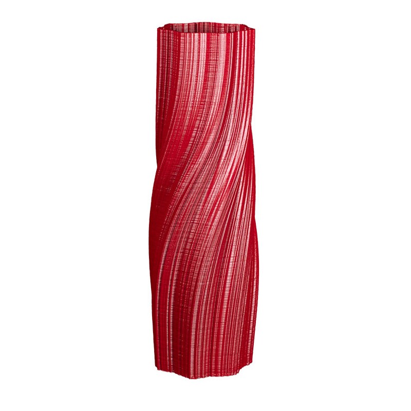 Vase haut et droit Oniris  - Couleurs: Rouge - Volume: 3L