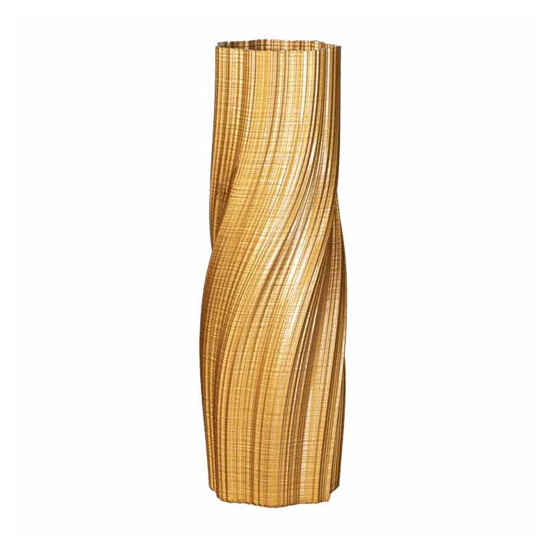 Vase haut et droit Oniris - Grand choix de dimensions  - Couleurs: Or - Volume: 3L