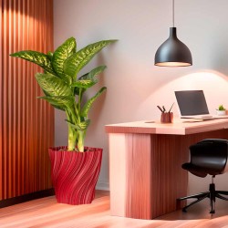 Cache-pot design Oniris forme évasée