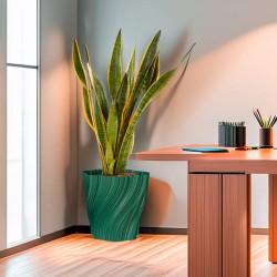 Cache-pot design Oniris forme évasée