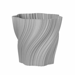 Cache-pot design Oniris forme évasée