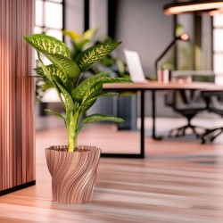 Cache-pot design Oniris forme évasée