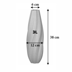 Vase haut pour composition florale Oniris