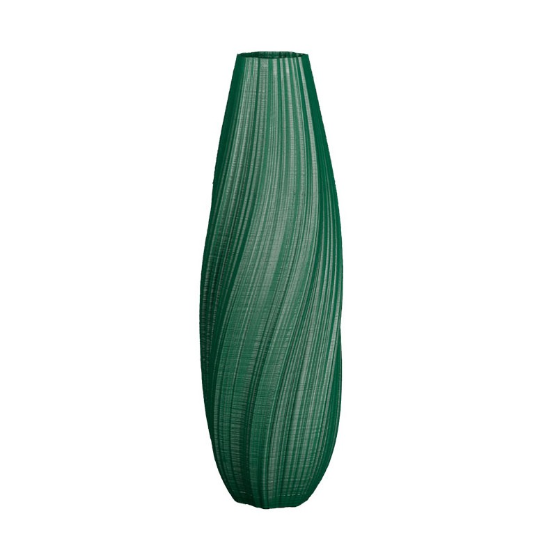 Vase haut pour composition florale Oniris - Choix de coloris  - Couleurs: Vert Foncé - Volume: 3L