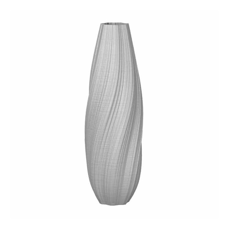 Vase haut pour composition florale Oniris  - Couleurs: Blanc - Volume: 3L