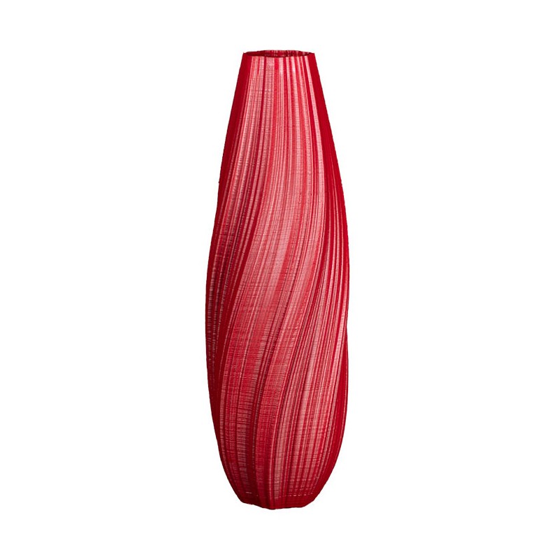 Vase haut pour composition florale Oniris  - Couleurs: Rouge - Volume: 3L
