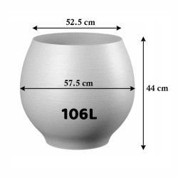 Cache-pot rond design Lisaé
