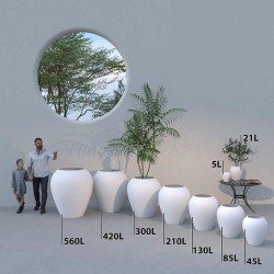 Grand pot forme jarre Lisaé