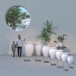 Jarre pour fleurs Lisaé - Intérieur et extérieur