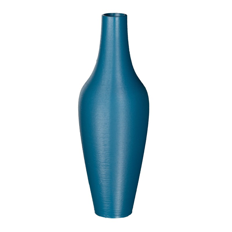 Amphore style moderne Lisaé  - Couleurs: Bleu paon - Volume: 2L