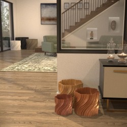 Cache-pot design déstructuré collection Oniris