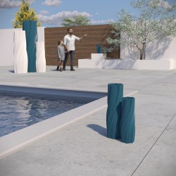 Vase haut et droit Oniris