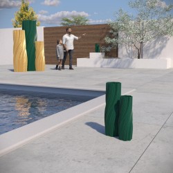 Vase haut et droit Oniris