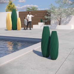 Vase haut pour composition florale Oniris