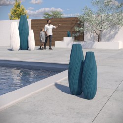 Vase haut pour composition florale Oniris