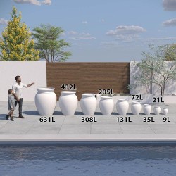 Jarre pour fleurs Lisaé - Intérieur et extérieur