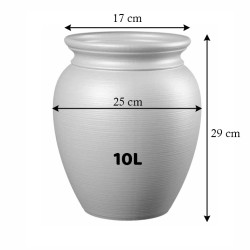 Jarre style terre cuite pour intérieur et extérieur