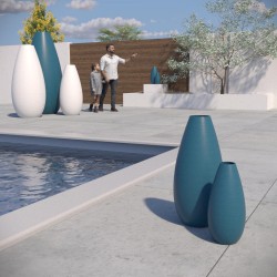 Vase haut contemporain Lisaé