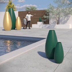 Vase haut contemporain Lisaé