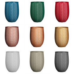 Cache pot haut design Ananas