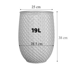 Cache pot haut design Ananas