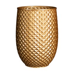 Cache pot haut design Ananas