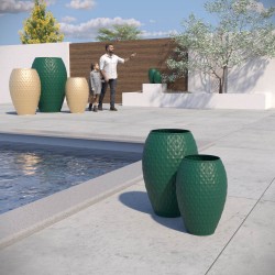 Jarre contemporaine - Vase à poser grandes dimensions