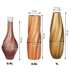Vase design set de 3 - Collection Oniris
