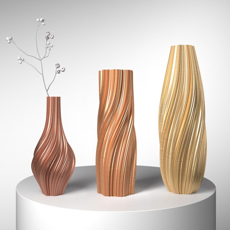 Vase design set de 3 - Collection Oniris 