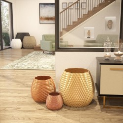 Gros pot design Ananas pour plante