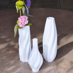 Vase blanc design lot de 3...